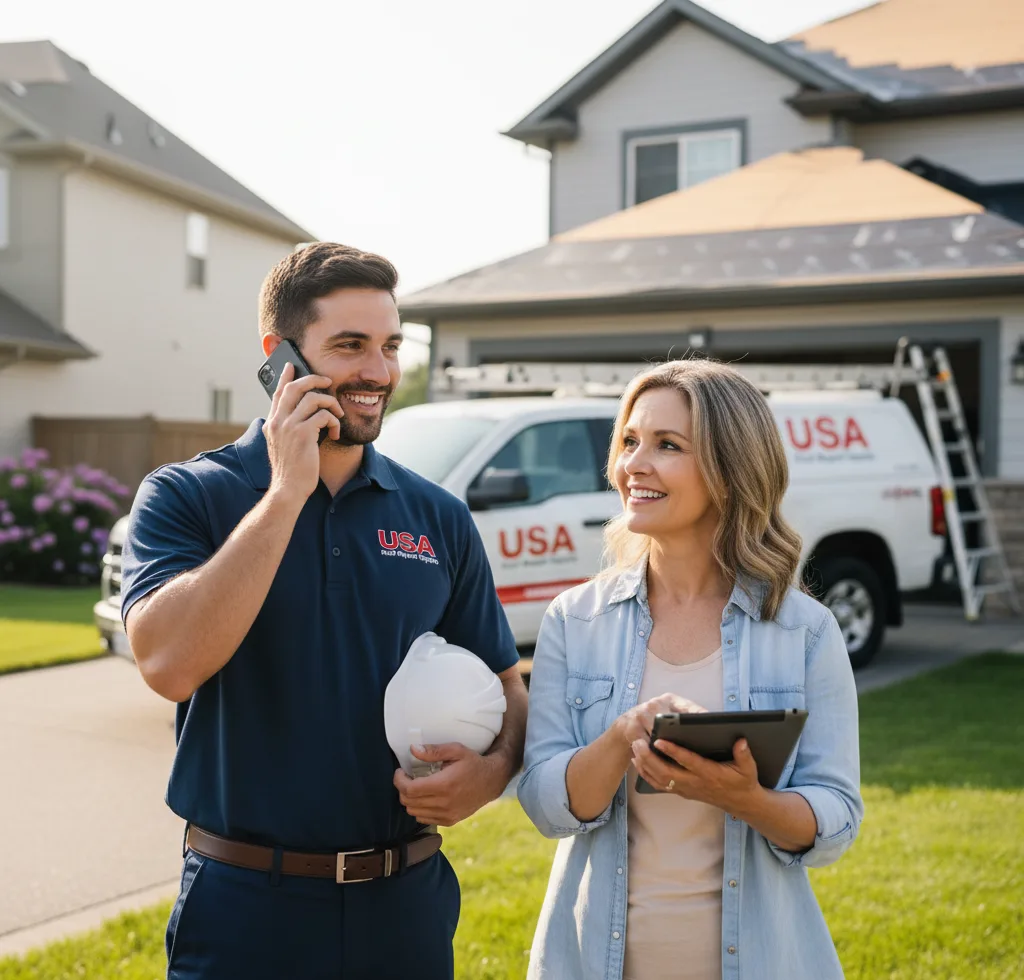 USA Roof Repair Experts customer support in Briceville